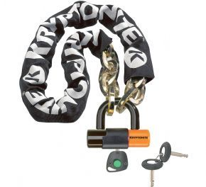 Kryptonite New York Chain Bike Lock With Series 4 Disc Lock (100 Cm Long)
