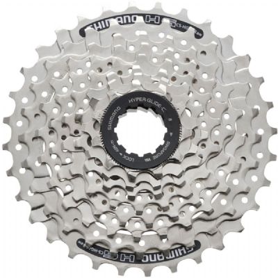 Shimano Hg41 8 Speed Cassette 11-34 - PU material is hard wearing yet offers great grip for bare skin or gloves
