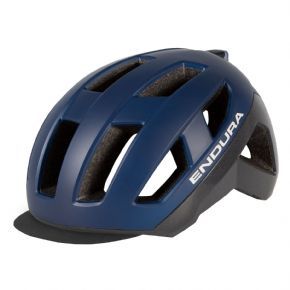 Endura Urban Luminite Helmet W/ Usb Rechargeable Led Light Navy - Be seen and be safe with this highly visible helmet ideal for urban and leisure riding