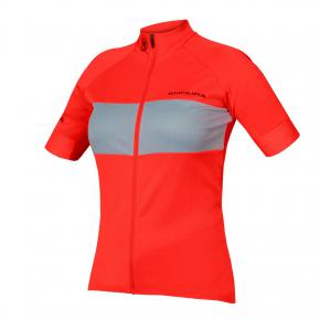 Endura Fs260-pro Womens Short Sleeve Jersey Hi-viz Coral - Precise fit that leads to all-day comfort.