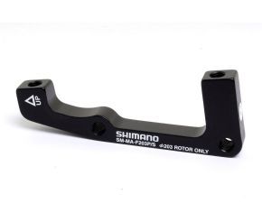 Shimano Sm-maf203ps Post Type Calliper Adapter 203mm Front I/s Fork - PU material is hard wearing yet offers great grip for bare skin or gloves