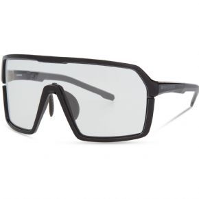 Madison Crypto Sunglasses Gloss Black/Clear Lens - 