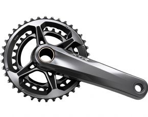 Shimano Fc-m9100 Xtr Chainset 12-speed 38/28t - Larger axle diameter for increased stiffness and efficiency