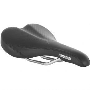 Madison Flux Classic Short Saddle Black - THE MOST SPACIOUS VERSION OF OUR POPULAR NV SADDLE BAG 