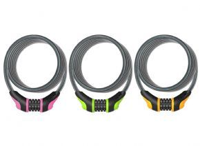Onguard Neon Combo Cable Lock 180cm X 10mm - 